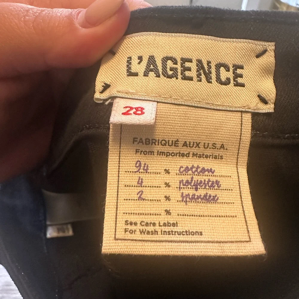 L’agence High-Rise Skinny Snake Skin Pants - Picture 9 of 10